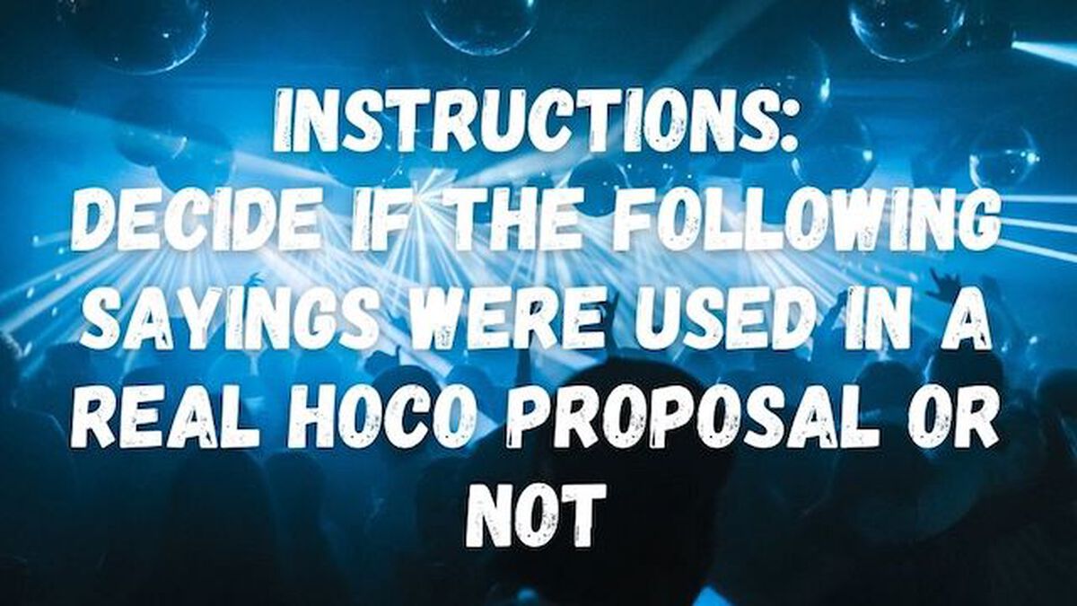 Hoco or No Go image number null
